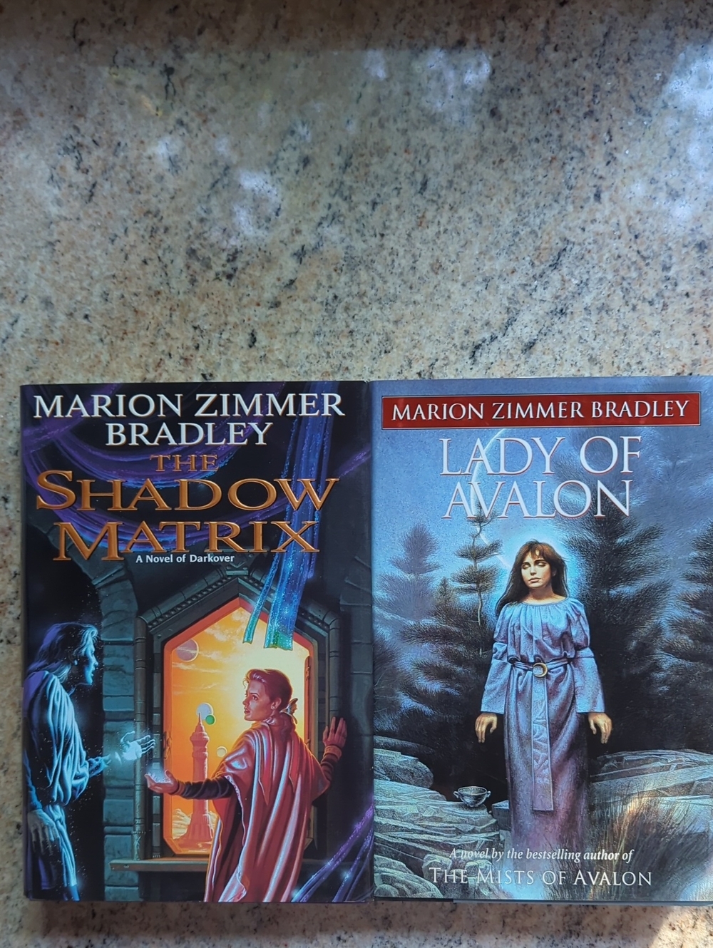 Hardcover Books By Marion Zimmer Bradley - The Shadow Matrix And Lady Of Avalon
